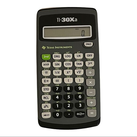Texas Instruments TI-30Xa Scientific Calculator w/ Case - Used  tested - Picture 3 of 14